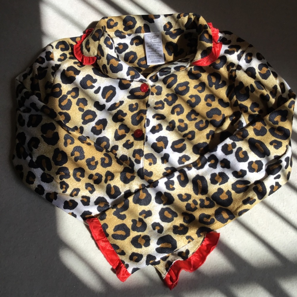 Girl’s Button Down Pajama Top (B) - Picture 3 of 4
